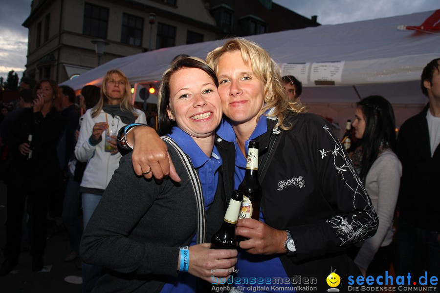 Fliegerparty am 5. Internationalen Seehafenfliegen 2011: Lindau am Bodensee