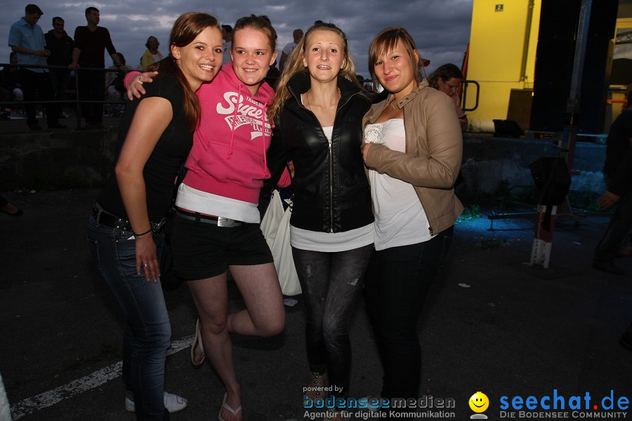 Fliegerparty am 5. Internationalen Seehafenfliegen 2011: Lindau am Bodensee