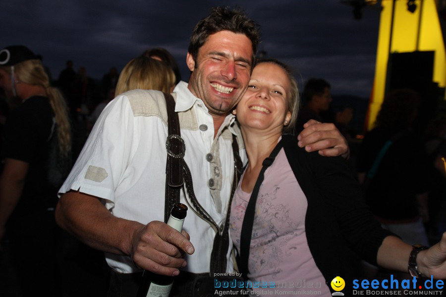 Fliegerparty am 5. Internationalen Seehafenfliegen 2011: Lindau am Bodensee