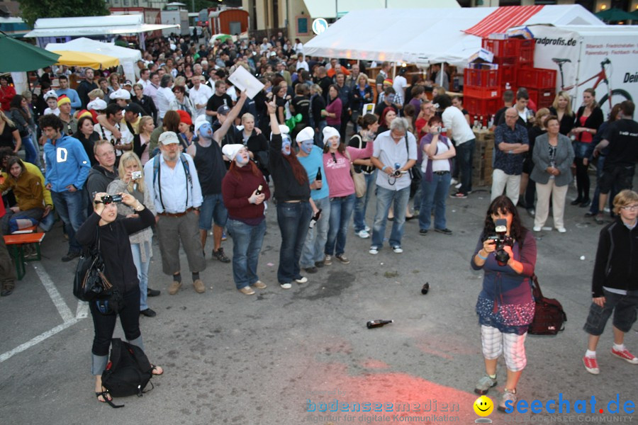 Fliegerparty am 5. Internationalen Seehafenfliegen 2011: Lindau am Bodensee