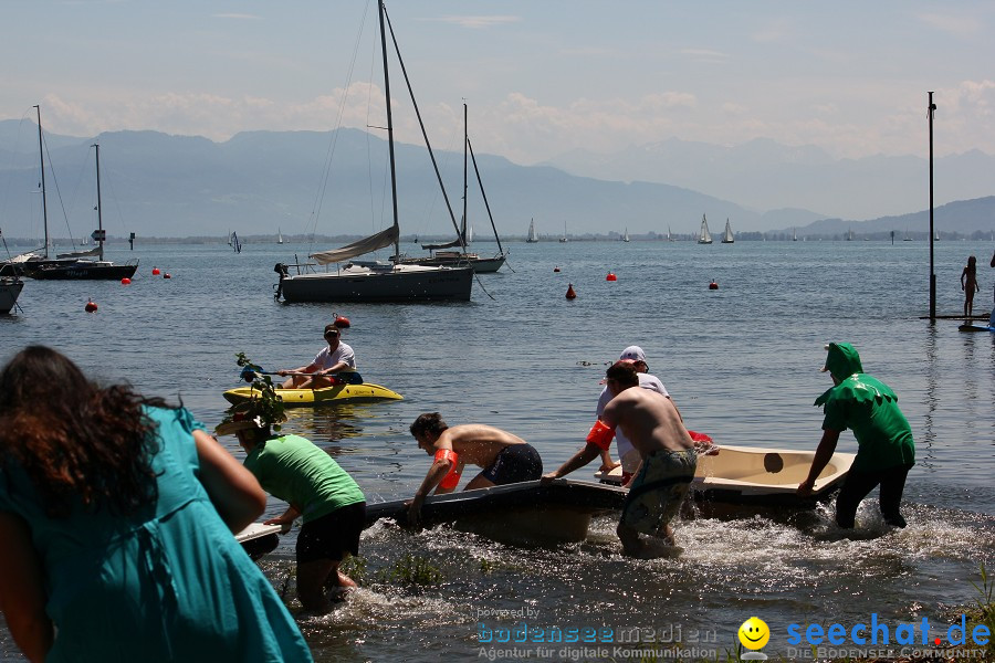 Badewannenrennen 2011: Wasserburg am Bodensee, 16.07.2011