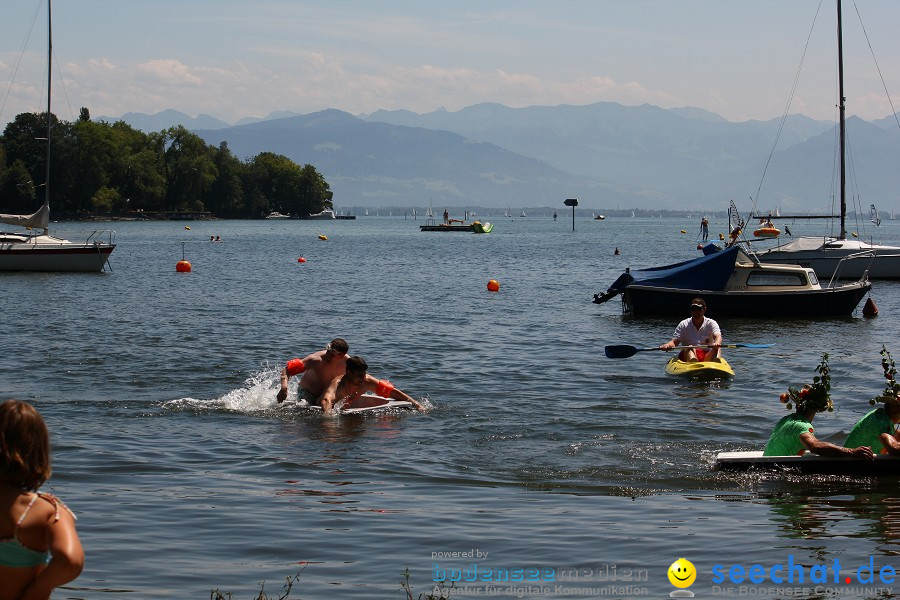 Badewannenrennen 2011: Wasserburg am Bodensee, 16.07.2011