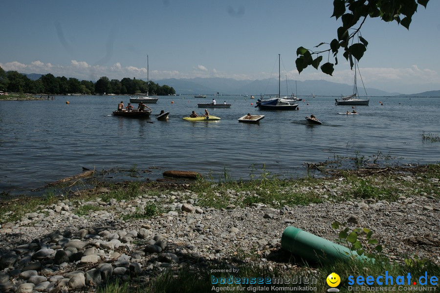 Badewannenrennen 2011: Wasserburg am Bodensee, 16.07.2011