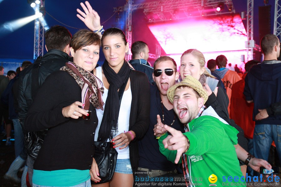 sea of love 2011 - Sommerfestival mit David Guetta am Tunisee bei Freiburg,