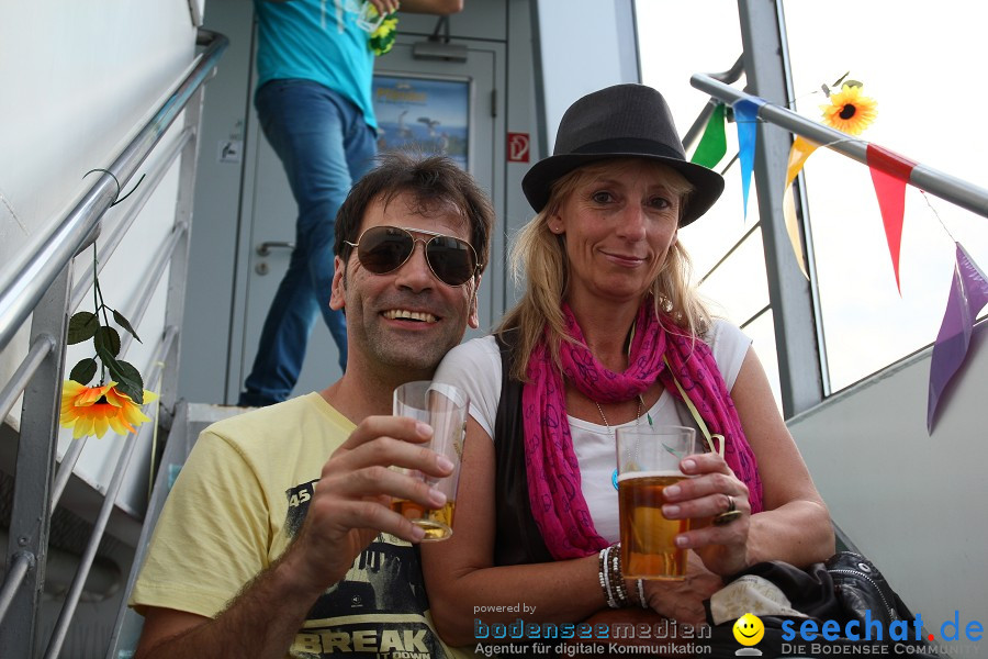 Schlagerboot XXL mit Papis Pumpels: Friedrichshafen am Bodensee, 16.07.2011