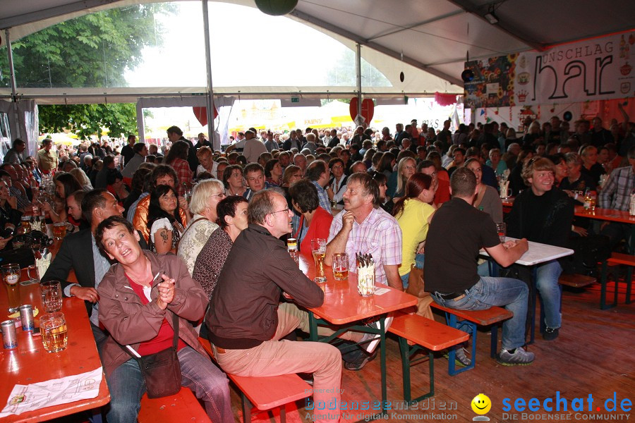 Papis Pumpels beim Schlagerwirt auf dem Seehasenfest: Friedrichshafen, 18.0