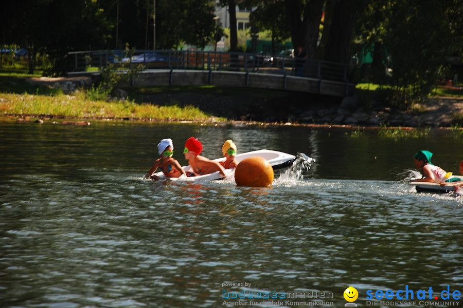 Badewannenrennen 2011: Wasserburg am Bodensee, 16.07.2011