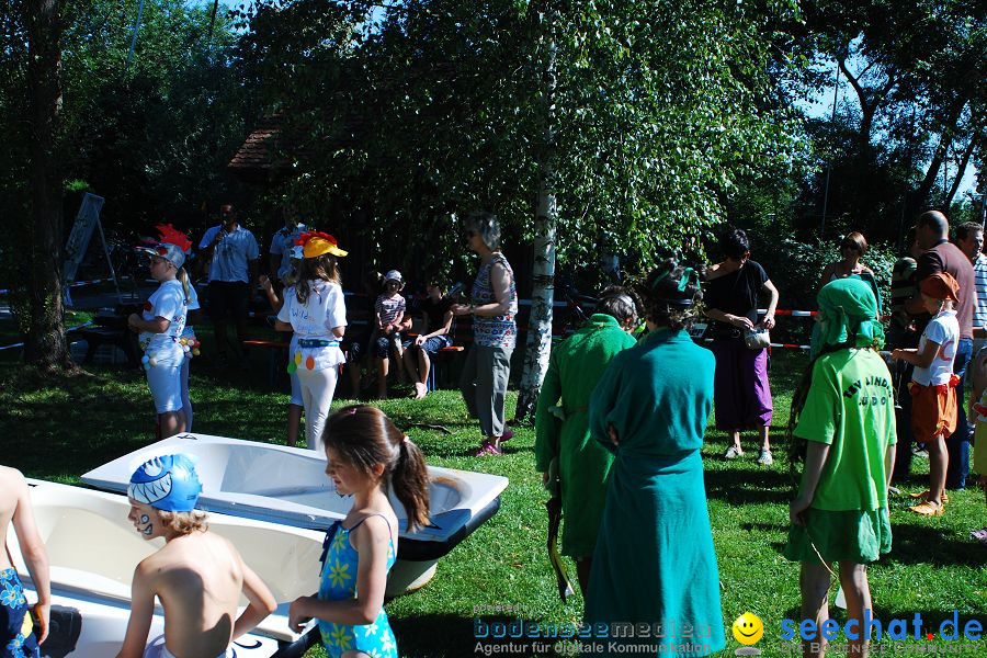 Badewannenrennen 2011: Wasserburg am Bodensee, 16.07.2011