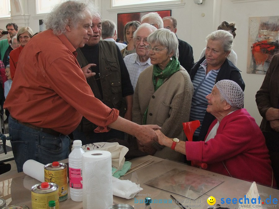 Vernissage von Haas und Waydelich: Schloss Mochental, 23.07.2011