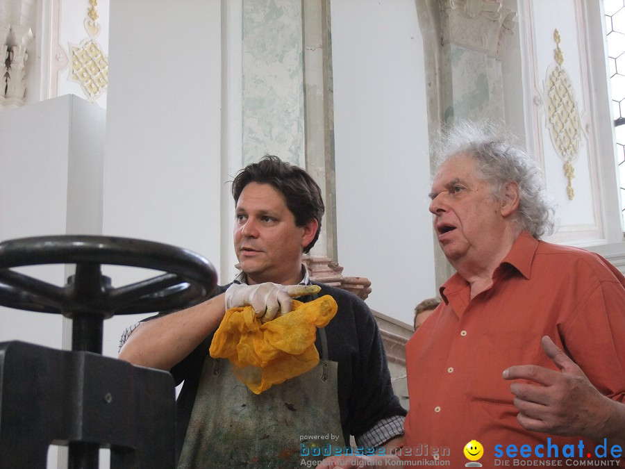 Vernissage von Haas und Waydelich: Schloss Mochental, 23.07.2011
