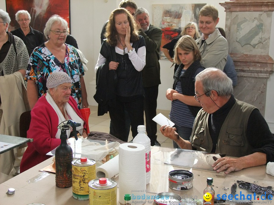 Vernissage von Haas und Waydelich: Schloss Mochental, 23.07.2011