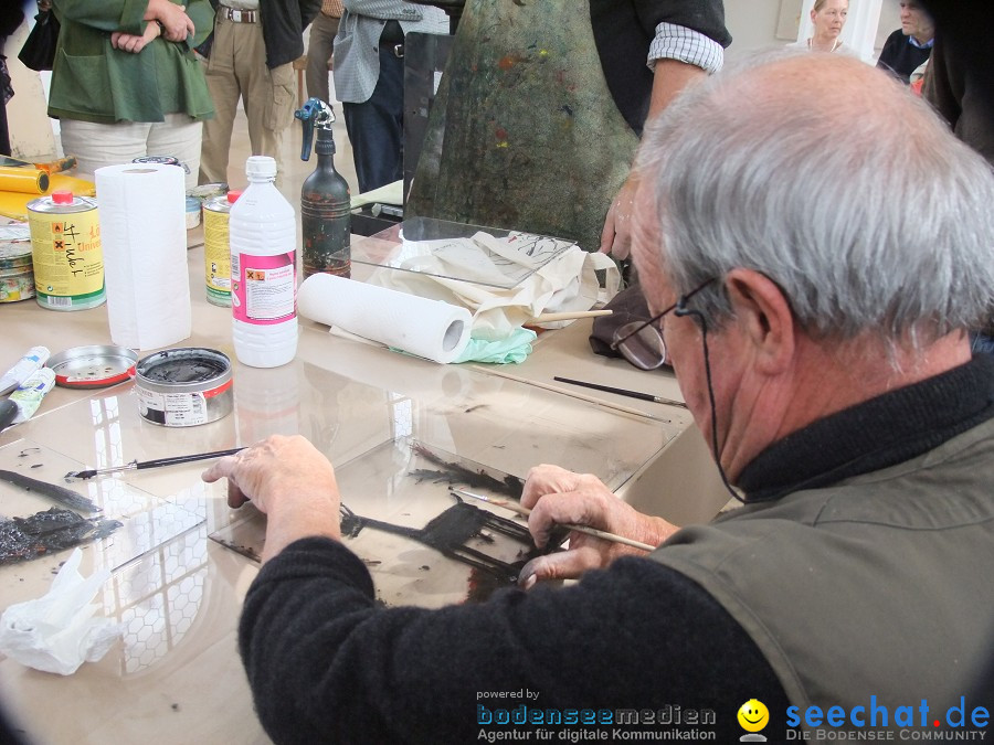 Vernissage von Haas und Waydelich: Schloss Mochental, 23.07.2011