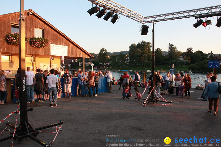 Schweizer Nationalfeiertag mit 1. August-Feuerwerk: Stein am Rhein, 01.08.2