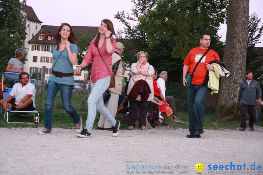 Schweizer Nationalfeiertag mit 1. August-Feuerwerk: Stein am Rhein, 01.08.2