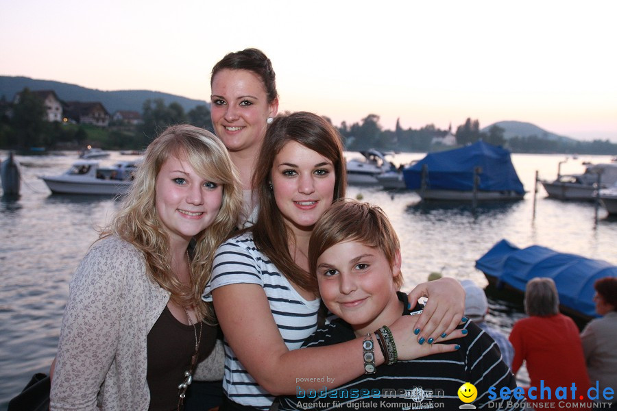 Schweizer Nationalfeiertag mit 1. August-Feuerwerk: Stein am Rhein, 01.08.2