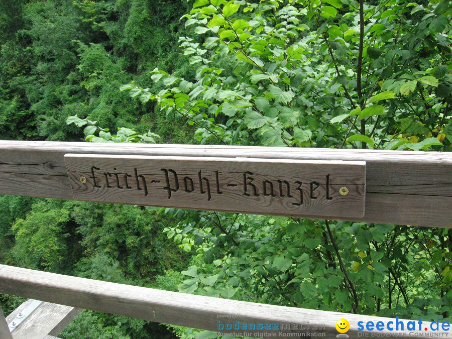 Marienschlucht: Bodman - Wallhausen: Bodensee, 13.08.2011