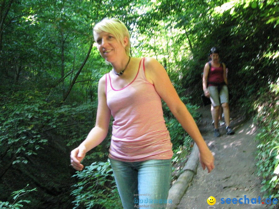 Marienschlucht: Bodman - Wallhausen: Bodensee, 13.08.2011