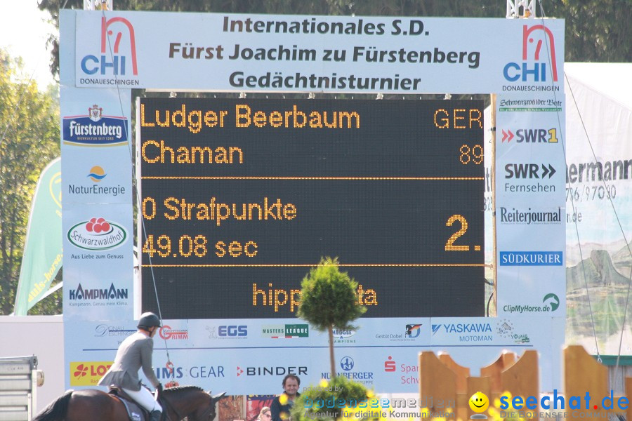 CHI-Donaueschingen Reitturnier 2011: Donaueschingen, 25.09.2011