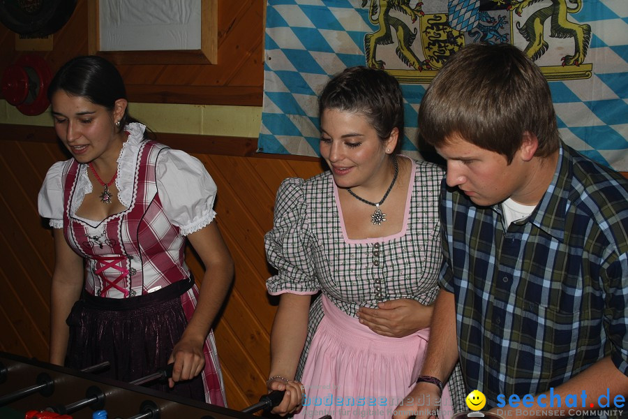 Oktoberfest im Bunker: Volkertshausen am Bodensee, 01.10.2011