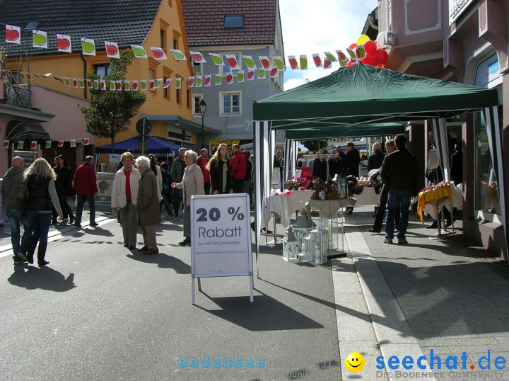 Verkaufsoffener Sonntag - Apfelsonntag: Stockach, 09.10.2011
