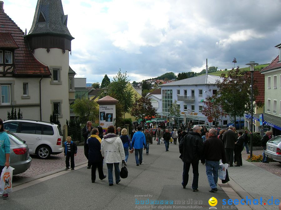 Verkaufsoffener Sonntag - Apfelsonntag: Stockach, 09.10.2011