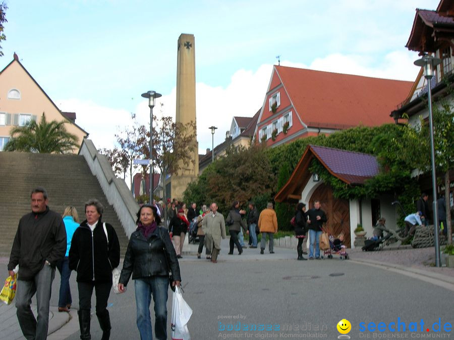 Verkaufsoffener Sonntag - Apfelsonntag: Stockach, 09.10.2011