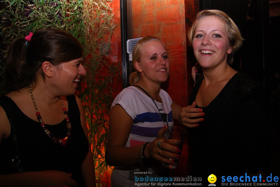MOFA Newcomerparty im AlfonsX: Sigmaringen, 11.10.2011