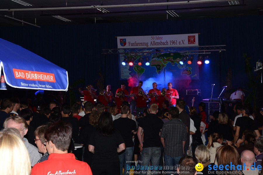 50 Jahre Fanfarenzug Party mit Tom Alex Band: Allensbach am Bodensee, 15.10