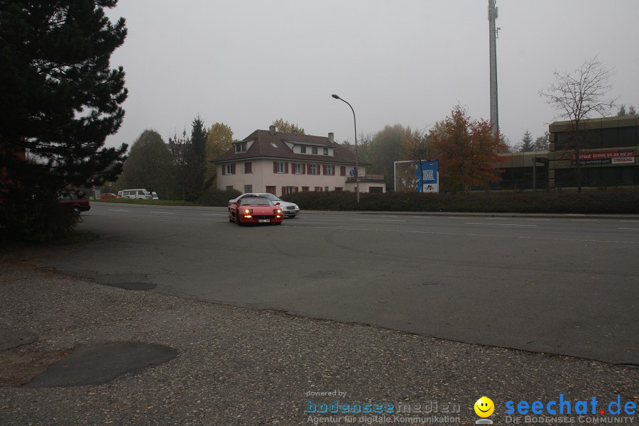 FERRARI F355 Spider: Stockach am Bodensee, 30.10.2011