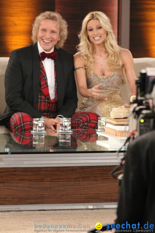 Wetten.. dass? Thomas Gottschalk, Michelle Hunziker, Lenny Kravitz, Meat Lo