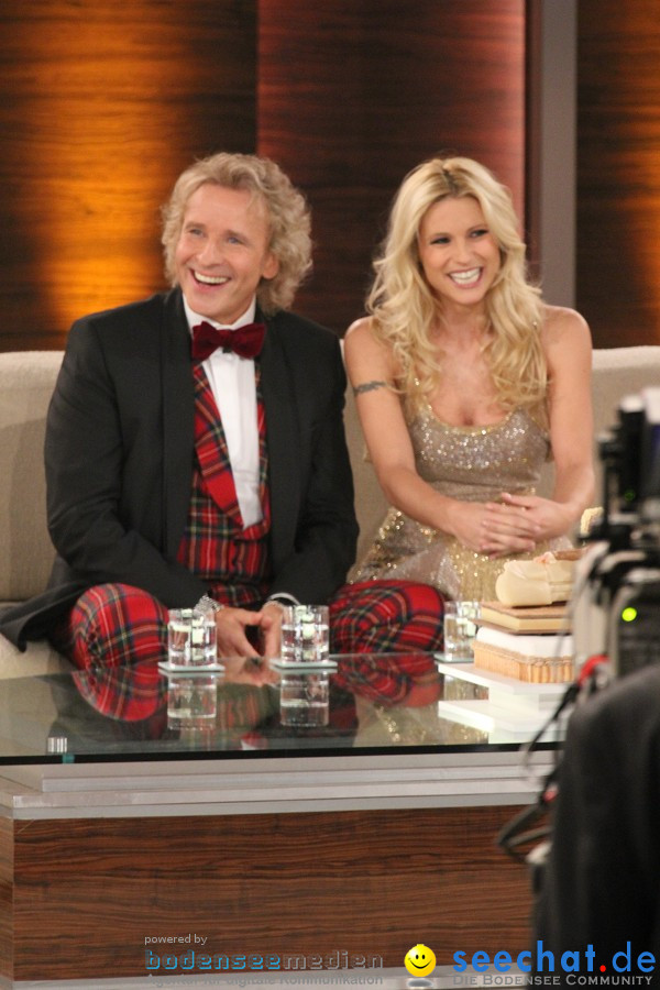 Wetten.. dass? Thomas Gottschalk, Michelle Hunziker, Lenny Kravitz, Meat Lo