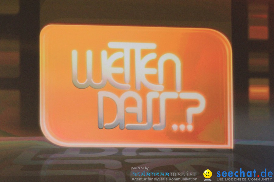 Wetten.. dass? Thomas Gottschalk, Michelle Hunziker, Lenny Kravitz, Meat Lo