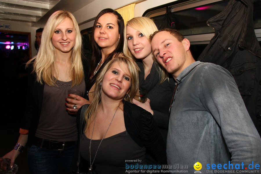DAS Silvester-Party-Boot mit kingkarla auf der MS-Baden, Friedrichshafen, 3