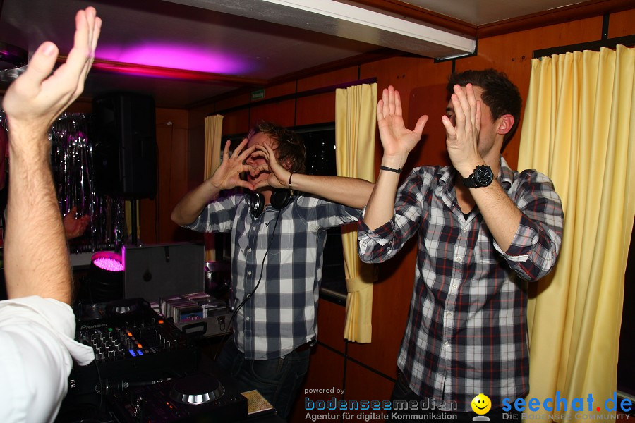 DAS Silvester-Party-Boot mit kingkarla auf der MS-Baden, Friedrichshafen, 3