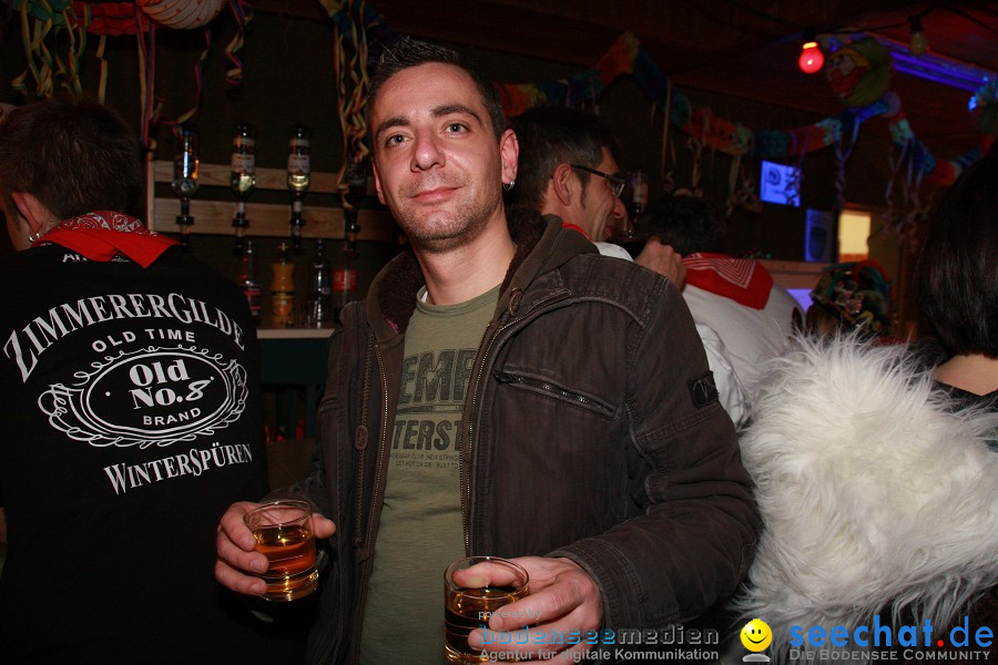 HEMDGLONKERBALL: Zizenhausen bei Stockach am Bodensee, 14.01.2012