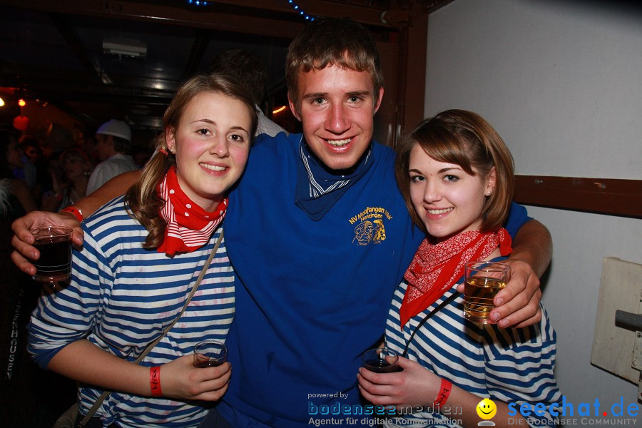 HEMDGLONKERBALL: Zizenhausen bei Stockach am Bodensee, 14.01.2012