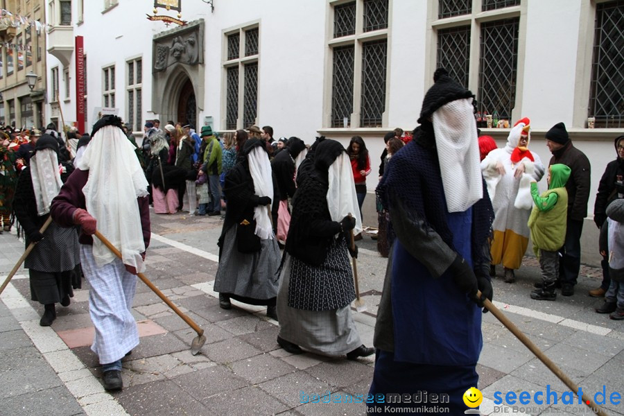 Narrenumzug - Grosses Narrentreffen in Konstanz am Bodensee, 22.01.2012