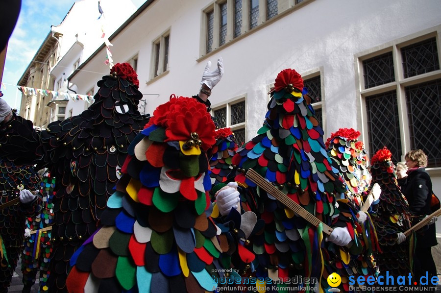 Narrenumzug - Grosses Narrentreffen in Konstanz am Bodensee, 22.01.2012