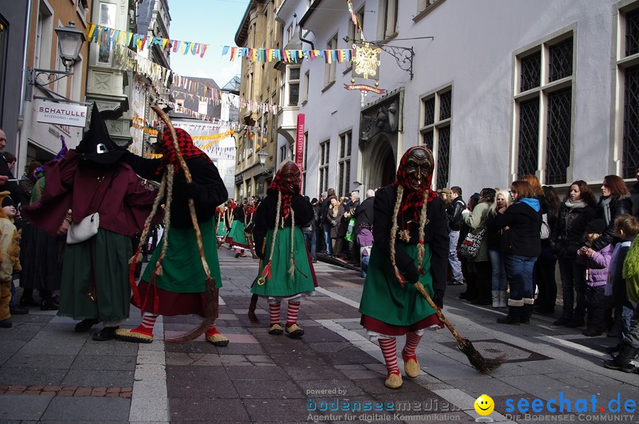 Narrenumzug - Grosses Narrentreffen in Konstanz am Bodensee, 22.01.2012