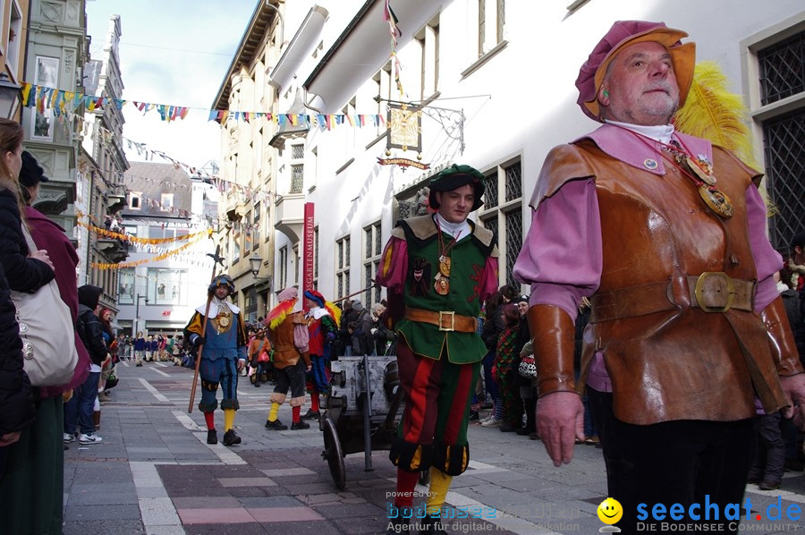 Narrenumzug - Grosses Narrentreffen in Konstanz am Bodensee, 22.01.2012