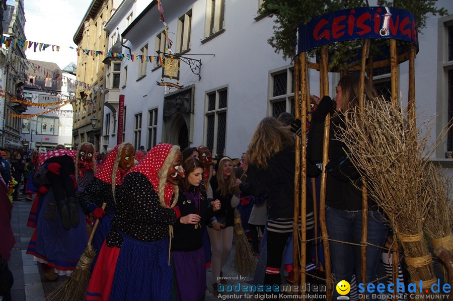 Narrenumzug - Grosses Narrentreffen in Konstanz am Bodensee, 22.01.2012