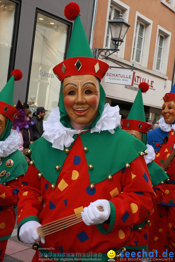 Narrenumzug - Grosses Narrentreffen in Konstanz am Bodensee, 22.01.2012