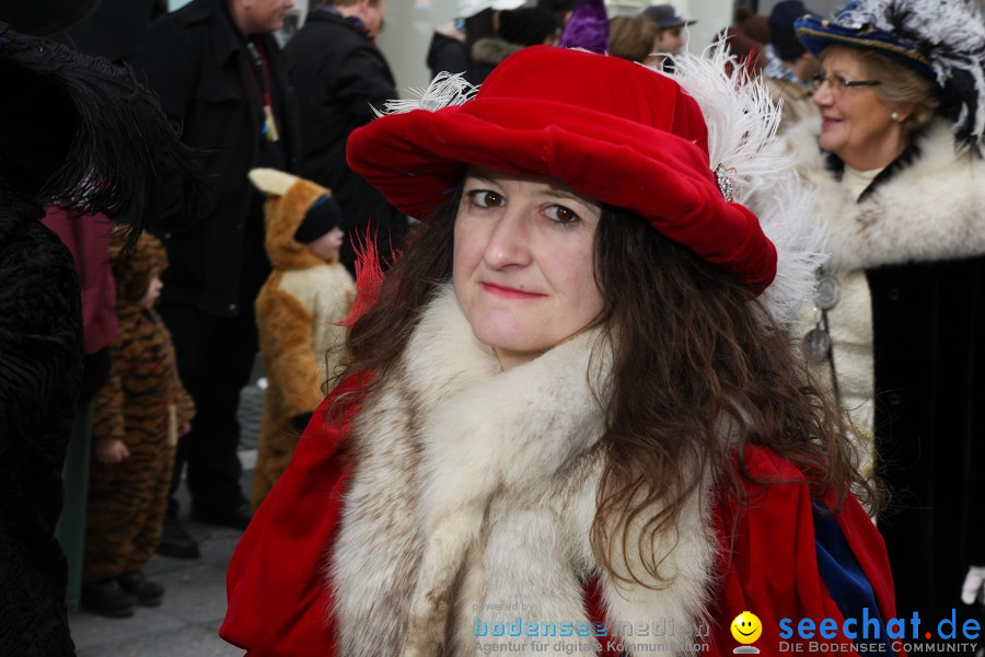 Narrenumzug - Grosses Narrentreffen in Konstanz am Bodensee, 22.01.2012
