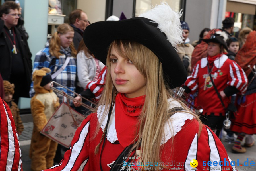 Narrenumzug - Grosses Narrentreffen in Konstanz am Bodensee, 22.01.2012