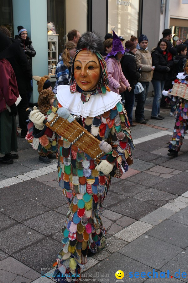 Narrenumzug - Grosses Narrentreffen in Konstanz am Bodensee, 22.01.2012