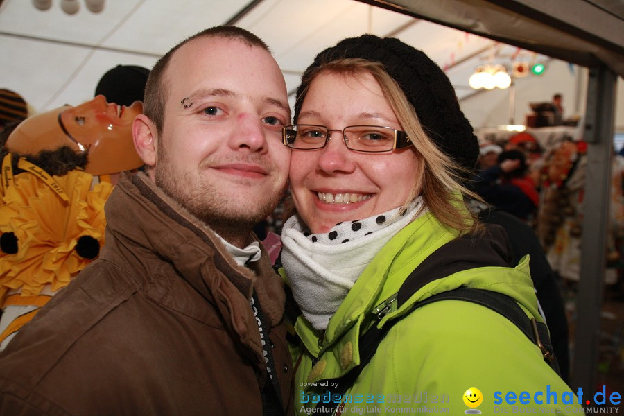Narrenumzug - Grosses Narrentreffen in Konstanz am Bodensee, 22.01.2012