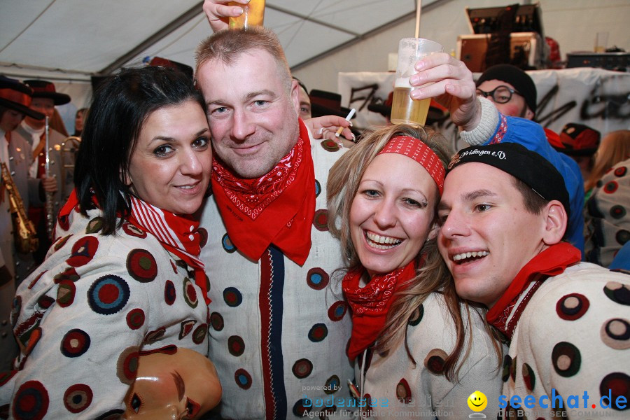 Narrenumzug - Grosses Narrentreffen in Konstanz am Bodensee, 22.01.2012