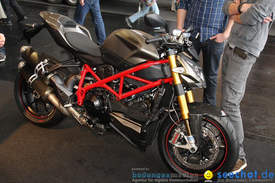 Motorradwelt Bodensee 2012 Messe in Friedrichshafen, 28.01.2012