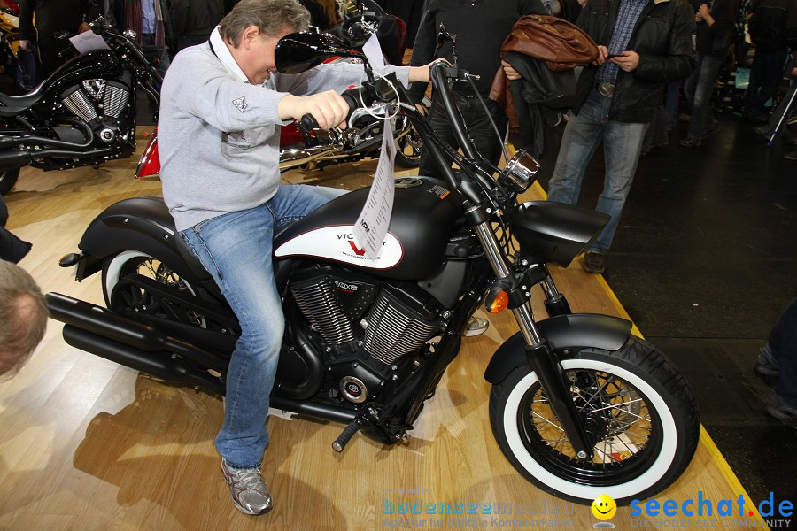 Motorradwelt Bodensee 2012 Messe in Friedrichshafen, 28.01.2012
