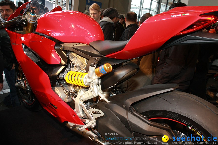 Motorradwelt Bodensee 2012 Messe in Friedrichshafen, 28.01.2012